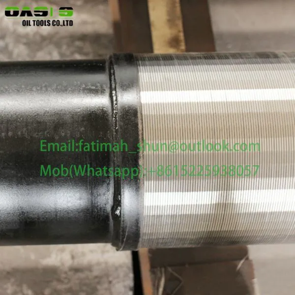 Water Well Screen With Base Pipe, All-welded Wedge Wire Screeen and Supporting Rod photo-5