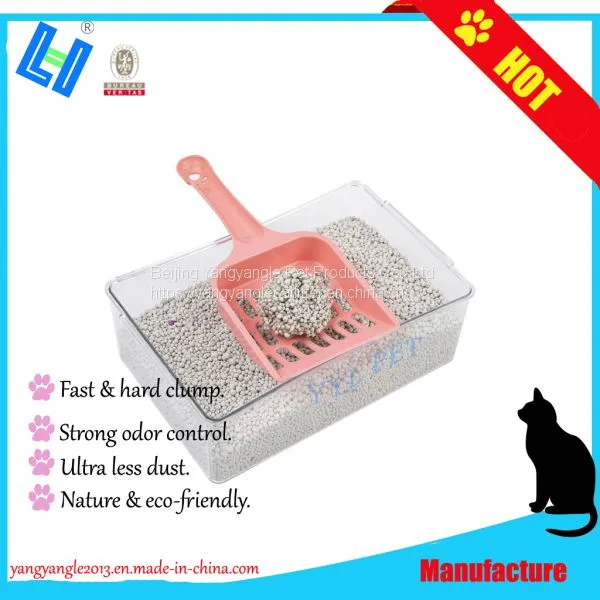 SCENTED Bentonite Cat Litter With 5kg, Ultra Less Dust, Super Odor Control, Hard Clump photo-3