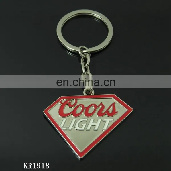 Rectangle Black Color Metal Keychain With Custom Embossed Logo photo-6