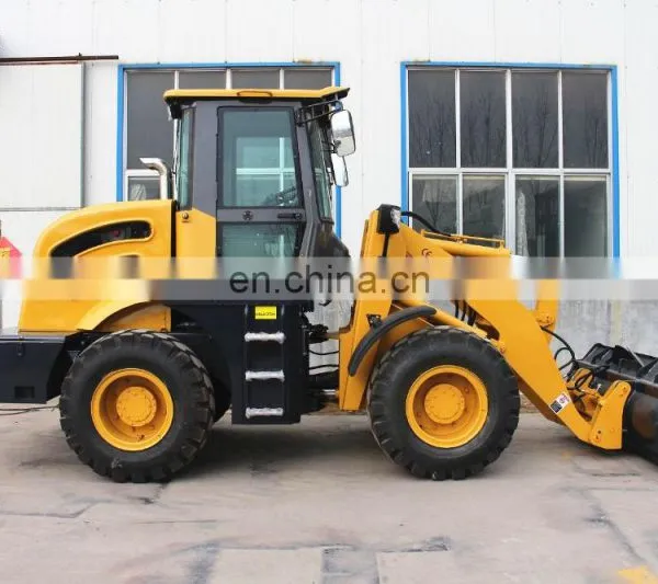 1.6ton 0.8m3 Hydraulic Transmission ZL16F Mini Shovel Wheel Loader photo-3