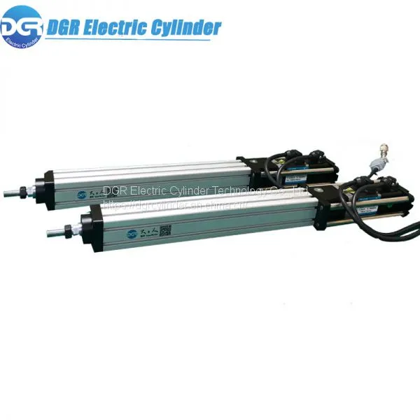 Small Cheap Low Power High Torque 12v 24v DC Motor Electric Linear Push Pull Actuator photo-3