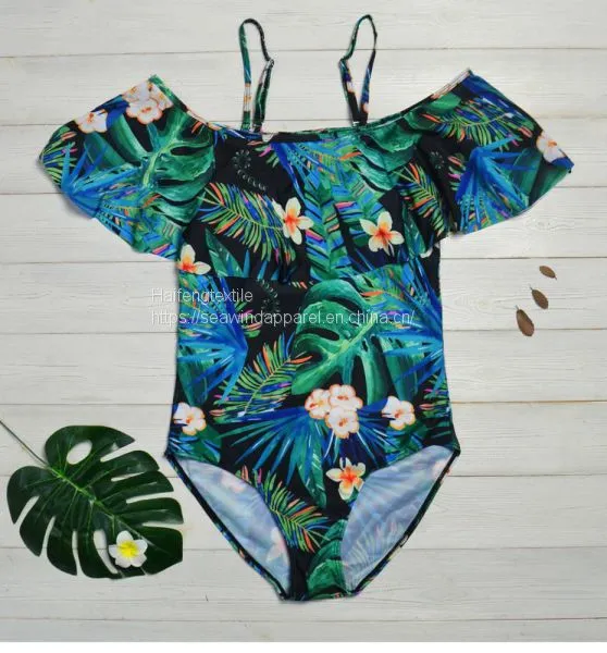 Manufacturer Prices Custom Design Beachwear Girls Bathing Suits One Piece Swimwear photo-5