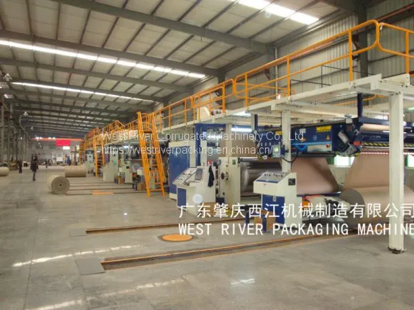 7 Layer Complete Corrugated Cardboard Production Line Wet End and Dry End photo-3