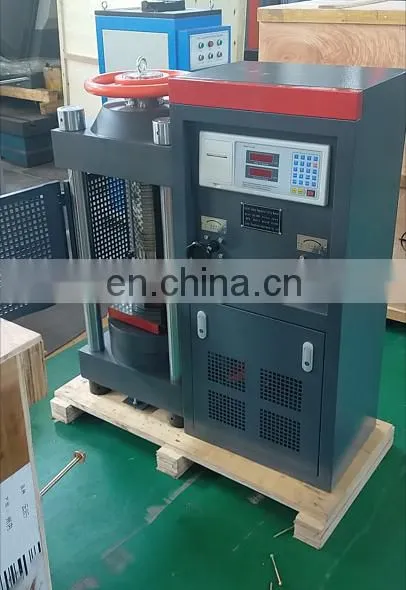 200ton Cheap Concrete Cement Mortars Component Hydraulic Compression Testing Machine photo-6