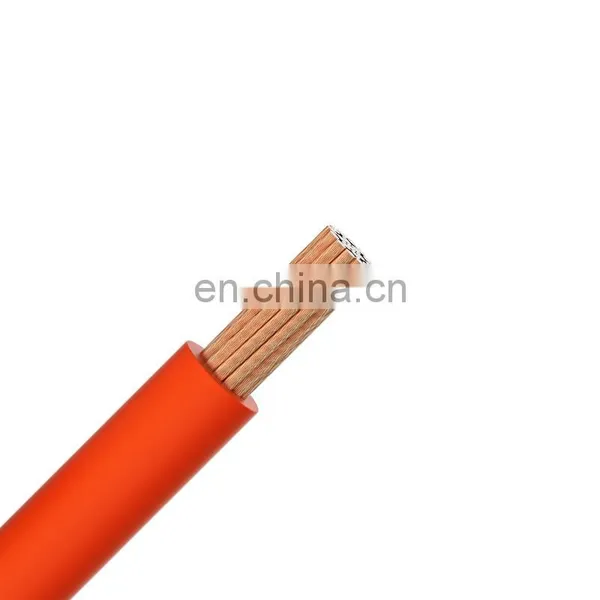 Blue Black Flexible Welding Cable Bare Copper photo-4