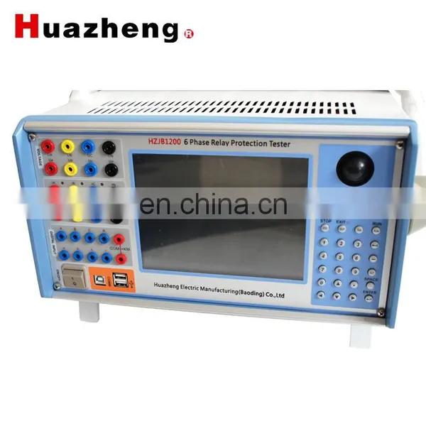 Secondary Injection Protection Relay Test Set 6 Phase Protection Relay Tester photo-2