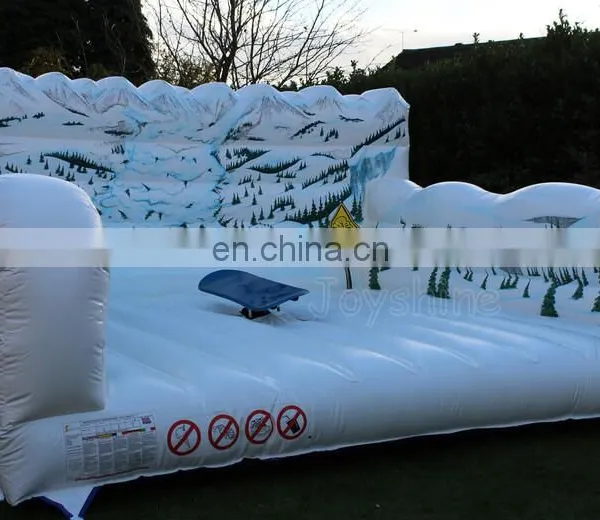 Snow World Theme Mechanical Inflatable Surf Simulator Mechanical Surfboard Fun Game For Sale photo-4