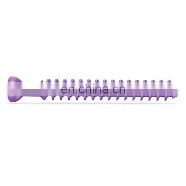 Quality Assured Orthopedic Surgery Implants Thoracolumbar Screw for Anterior Thoracolumbar Plate System