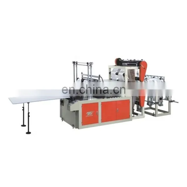 Two Four Unwind Rollers Plastic Bottom Sealing Bag Making Machine photo-4