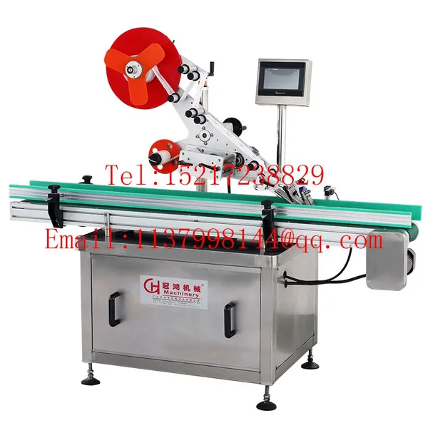 Top sales auto labelling machine labeling machine flat surface top side labeling machine
