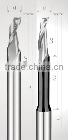2016 Hot Selling Tungsten Carbide Single Blade End Mill With Coating photo-2