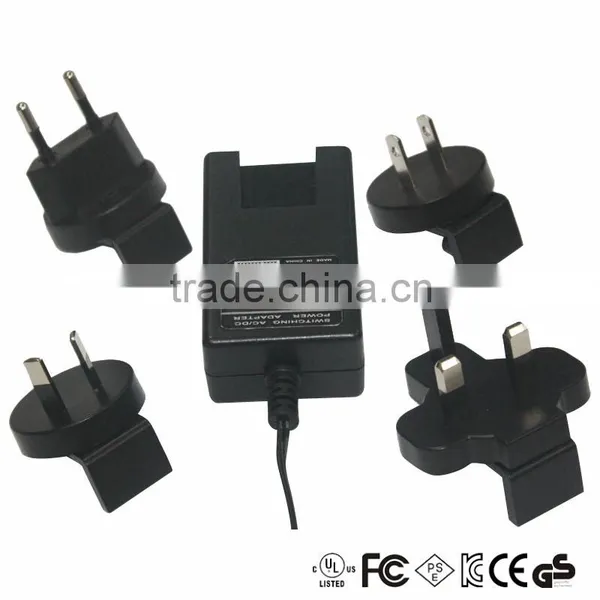 UL/CUL/CE/FCC/PSE approval 15v 1a switching set top box power adapter