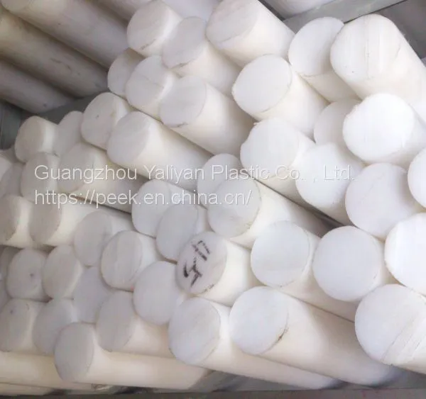 High Density Customized Material Engineering Plastics PE/POM Rod in Stock photo-3