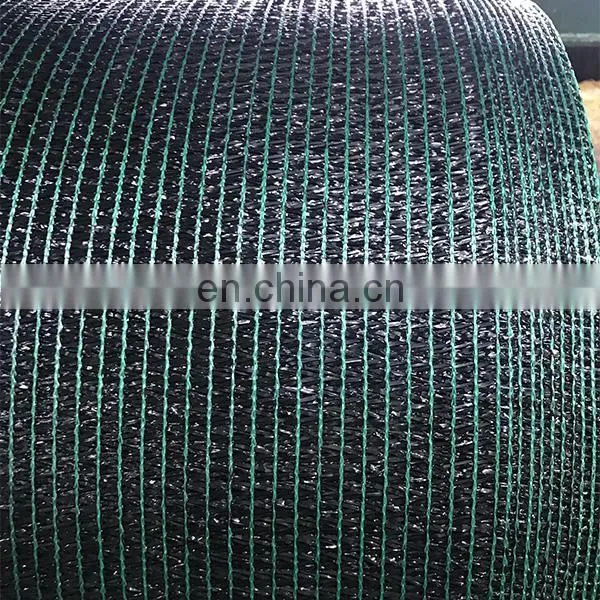 65% Malla sombra raschel back green shade net