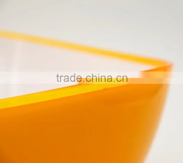 Hot Sell Creative Colorful Plastic Round Shape Fruit Plate photo-2