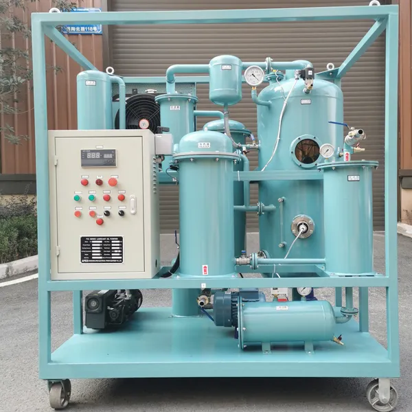 Hydraulic Oil Purification Machine Price Used Lubricant Oil Recycling photo-4