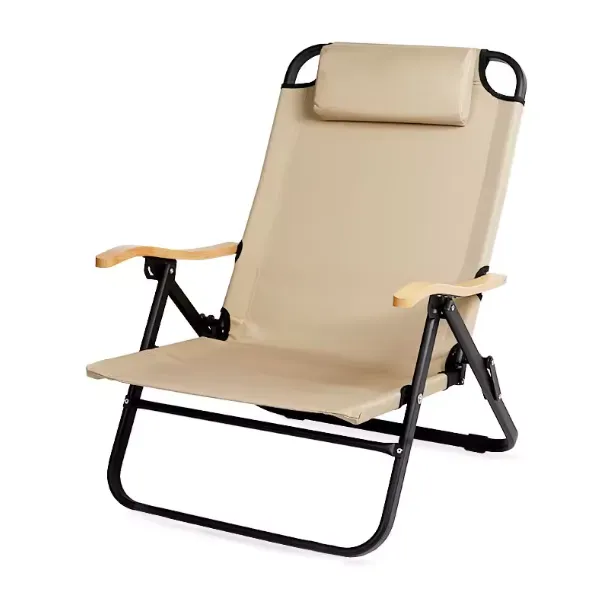 Beach Chair Ultralight Portable Folding Chair Durable Outdoor Furniture Modern Reclining Camping Chair