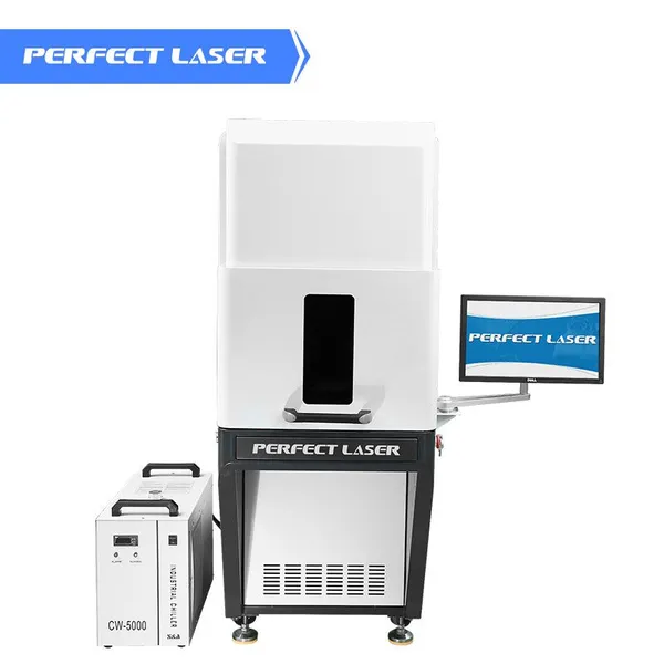 Perfect Laser Enclosed 3/5/10W Precise Marking Glass Plastic Ceramic UV Laser Engraver Printing Machine photo-2
