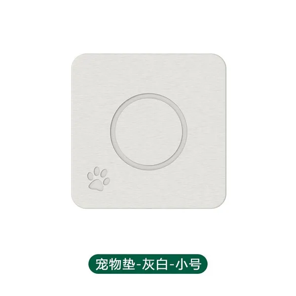 Stone Pet Food Feeding Mat Water Absorbing Diatomite Mats for Pets photo-5