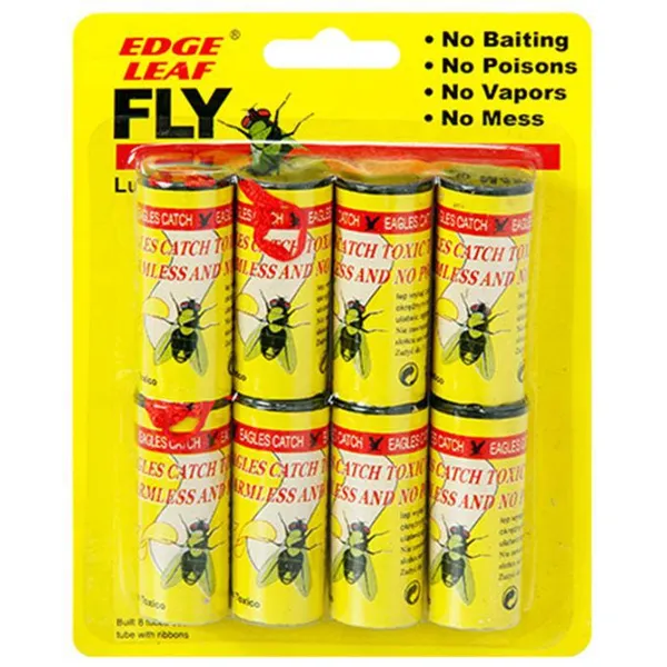 China Edge Leaf Ribbon 75cm Long Glue Trap Fly Catcher
