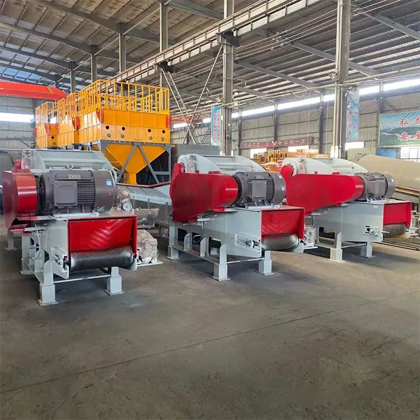 Machinery and Equipment for Producing Wood Into Wood Chips and Sawdust