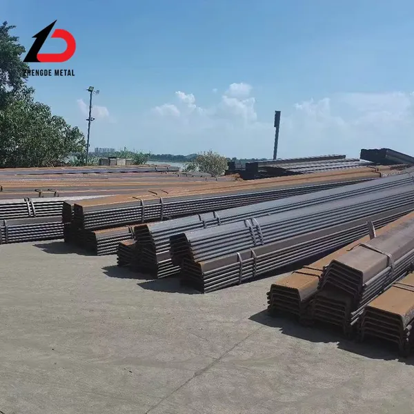 High Quality Hot Rolled Steel Sheet Pile Type 2 Steel Sheet Pile U Shape Price List photo-5