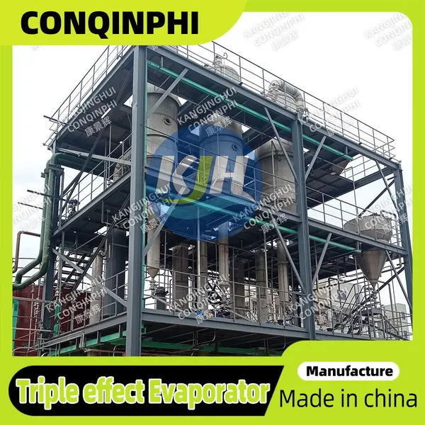 0.5-80 T/h Falling Film MVR Evaporation Concentration Crystallizer System photo-3