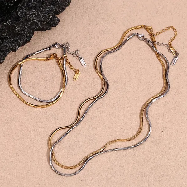 Factory Direct Collar de acero inoxidable 316L – Pendiulo personalizado, anti-oxidación, a prueba de agua, plateado PVD de 18K