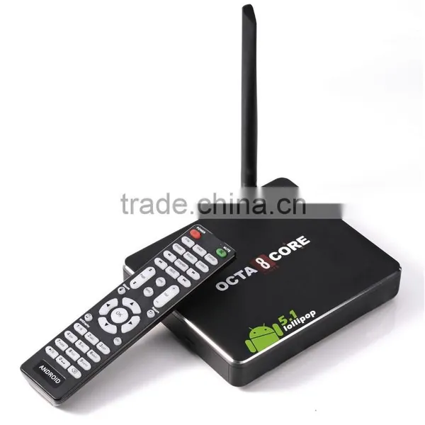 Csa90 Octal Core 64Bits Bluetooth 2.4G/5G Dual Wifi Android 5.1 Lollipop 4K Xbmc Kodi Smart Tv Box photo-3