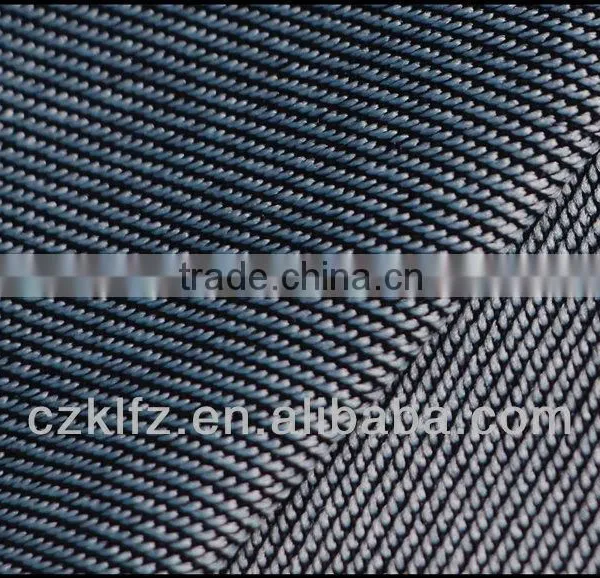 Indigo Dyed Cotton Polyester Knitting Denim photo-3