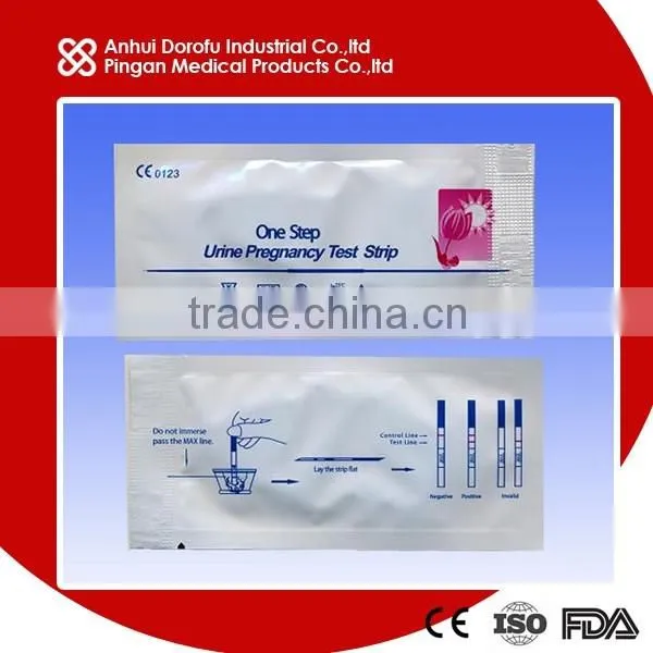 One Stop HCG Pregnancy Rapid Test Strip CE&ISO Quality Choice photo-2
