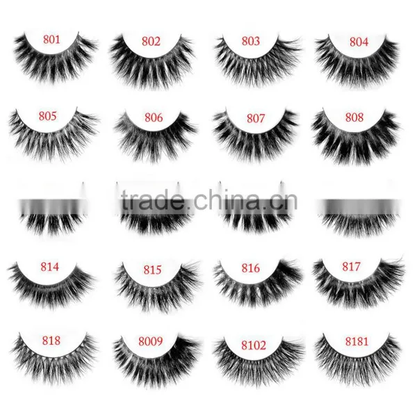 Private Label Horse Fur Lashes, 3d Mink Eyelashes,mink Strip Eyelashes Mink the Eyelash Extension Quality Choice photo-6