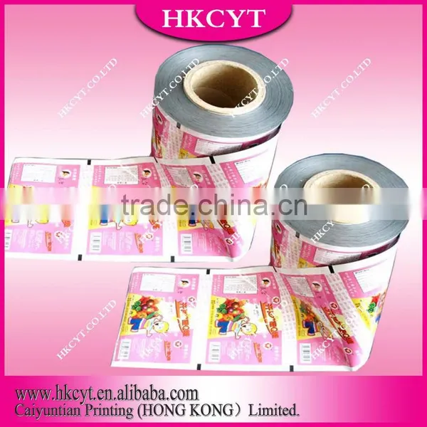 Snack Food Packaging Roll Film Bag /Moistureproof Snack Food Bag