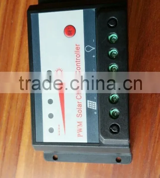 Factory Supplier 12V/24V Solar Charge Controller, Pwm Solar Charge Controller Manual, 5A/10A Solar Charge Controller photo-2