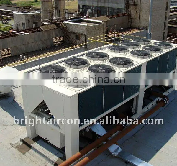 Air-cooled scroll chiller and heat pump, brightaircon