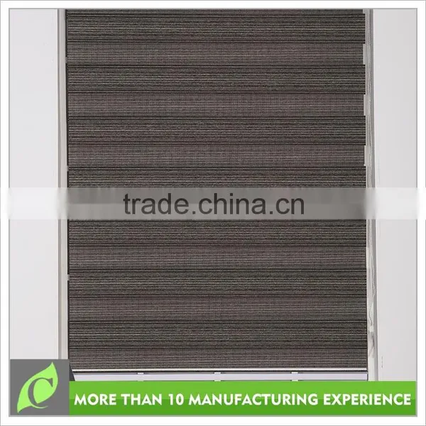 Top Sale Natural Look Transparent Component Roller Blinds,jacquard Zebra Blinds photo-2