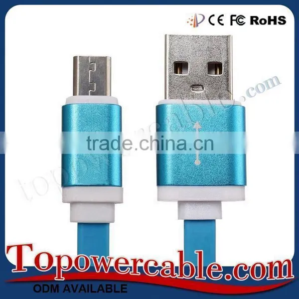 China Supplier Wholesale High Speed Flat USB Charging Cable photo-5