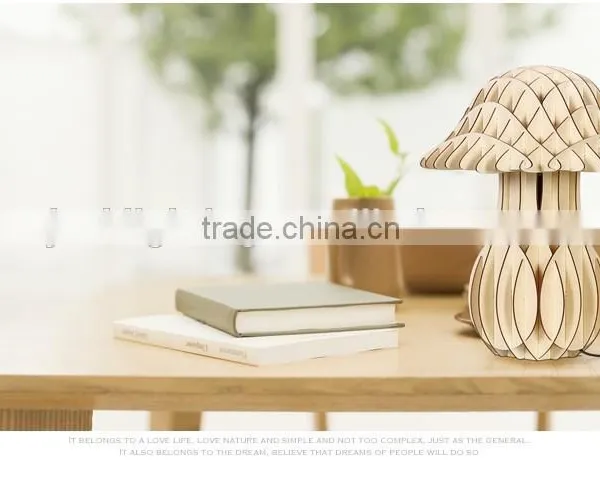 LED Wood Table Lamp LED Wooden Table Light JK-879-13 2016 New Style Gloss Wooden Finish Table Lamp photo-5