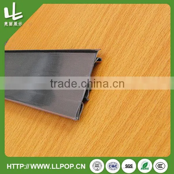 Colored PVC Shelf Price Tag Holder
