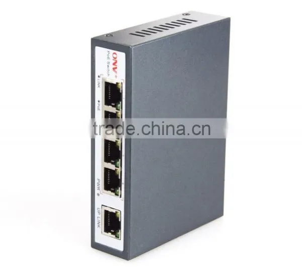 10/100M 4 Port Poe Switch for IP Camera 48V 802.3af photo-3