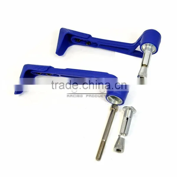 BJ-LG-004 Motorbike Parts Blue Bent Style Adjustable Plastic Motorcycle Lever Guard photo-5