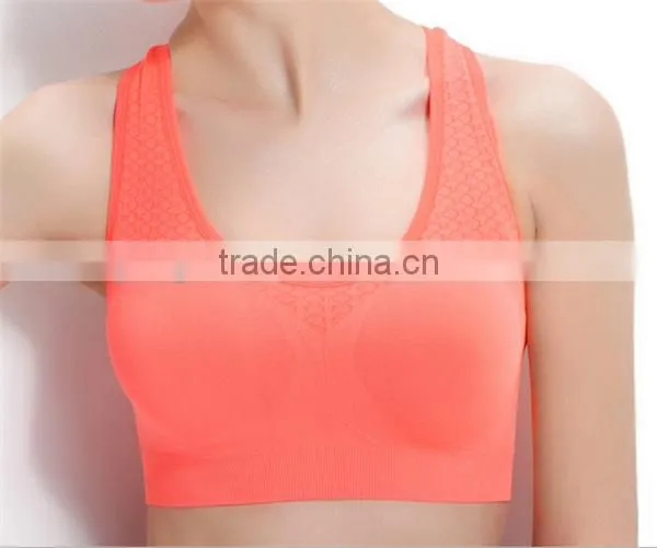 Cotton Spandex Tight Sexy Bra Custom Sports Top Women photo-6