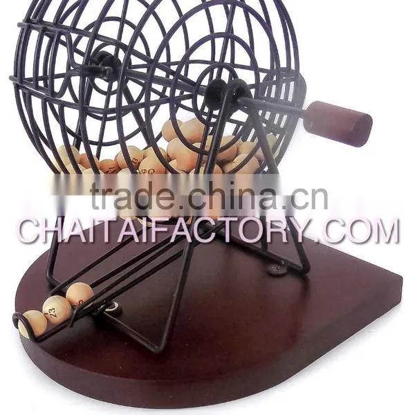 High Quality Classic BINGO SET With WOOD BALLS and WOOE photo-2
