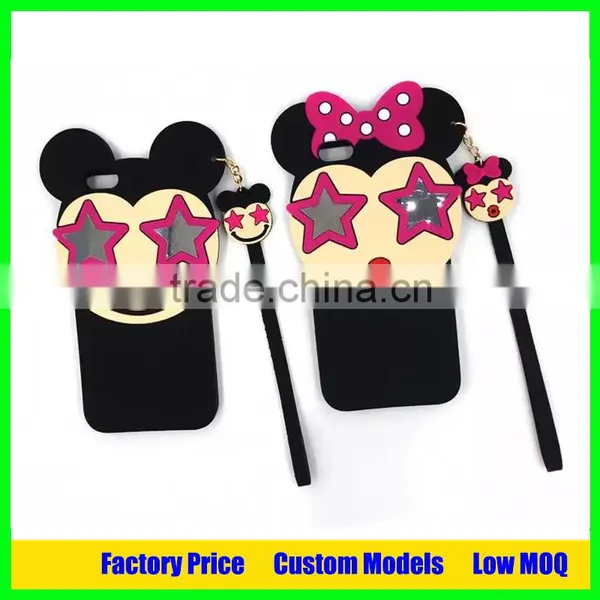 Black Silicone Mobile 3d Phone Case Cover for Iphone 5s 5c 5 Cell Phone Case Cover Back Cover photo-5