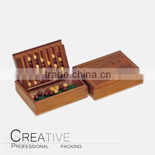 2016 Wood Backgammon and Chess Box and Case photo-2