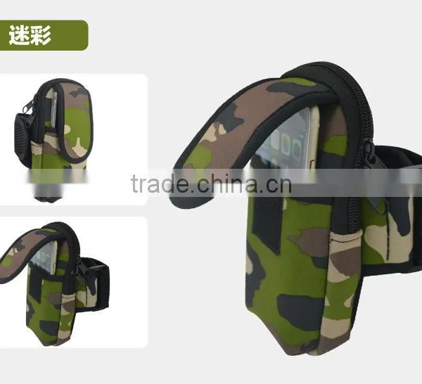 QWZ1109 Running Sports Wrist Pouch Arm Wrist Package Bag Moblie Phone Arm Bag
