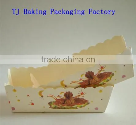 Food Grade Paper FSC Rectangle Cake Cup Baking Cupcake Printed Sweet Candy Cup Liners photo-4