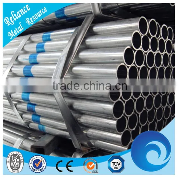 220G/M2 ERW ROUND GALVANIZED STEEL PIPE photo-2
