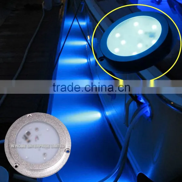 27W Stainless Steel Underwater Lighting IP68 Blue Led Boat Lights photo-5