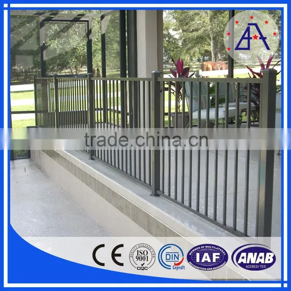 Powder Coating Aluminum Fence Post photo-3
